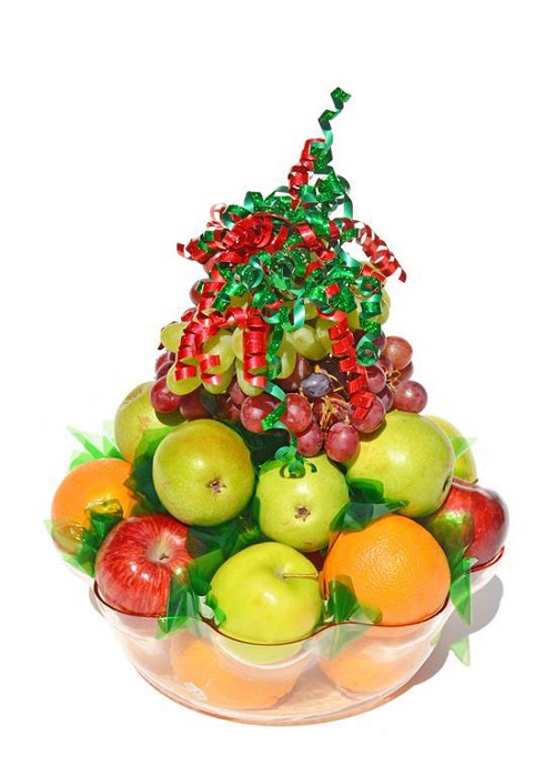 600 Transparent Basket with Fruit